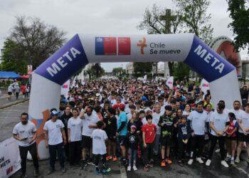 MÁS DE 2 MIL RUNNERS EN CORRIDA FAMILIAR EN CHILLÁN