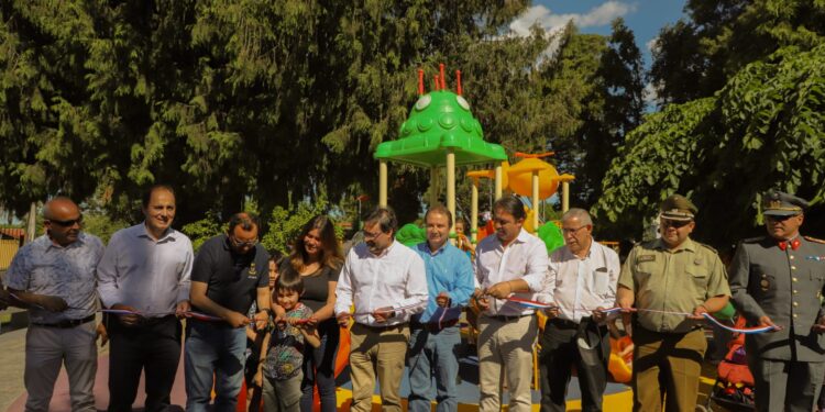 MODERNOS JUEGOS INFANTILES INCLUSIVOS DEL PARQUE MONUMENTAL FUERON INAUGURADOS ESTE FIN DE SEMANA  