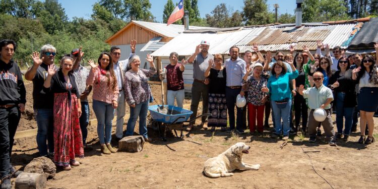 Minvu inició construcción de 26 nuevas viviendas en San Fabián de Alico