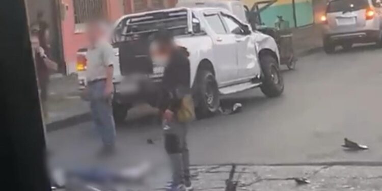 Motociclista fallece en pleno centro de Chillán en fatal accidente