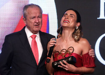 Francisca Crovetto es premiada en la Gala Olímpica