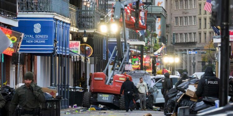 ESTADOS UNIDOS; La policía identificó al autor de la masacre llevada a cabo en la calle Bourbon, en Nueva Orleans