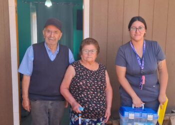 El Carmen: Implementan atenciones podológicas domiciliarias para adultos mayores