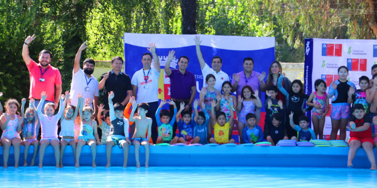 IND Ñuble beneficiará a 450 niños con clases gratuitas de natación