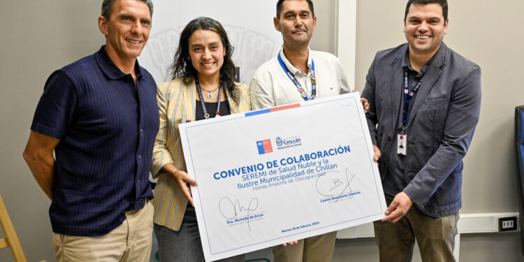 Seremi de Salud de Ñuble y Municipalidad de Chillán firman pionero convenio para agilizar trámite de obtención de la credencial de discapacidad