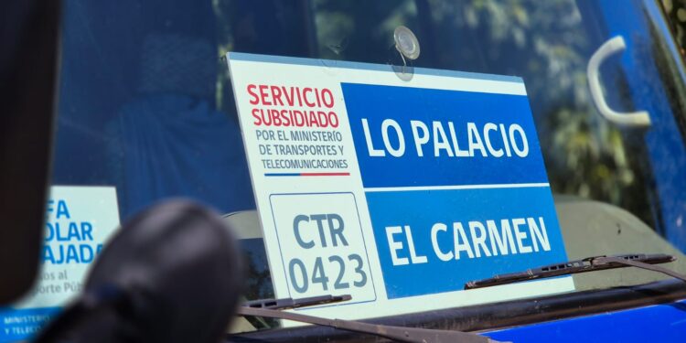 Comunicado SEREMI Transportes y Telecomunicaciones Ñuble: Nuevo servicio de transporte entregará conectividad a sectores rurales de la comuna de El Carmen