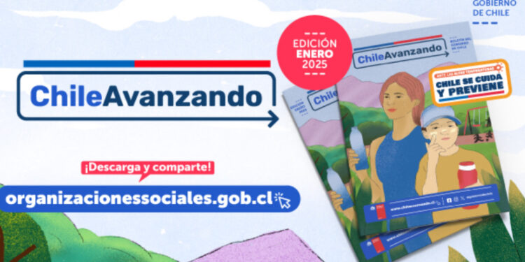 Segegob destaca primera edición del boletín “Chile Avanzando” de la División de Organizaciones Sociales