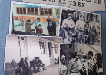 Autoridades colocan la primera piedra del futuro Paseo Ferroviario de San Rosendo