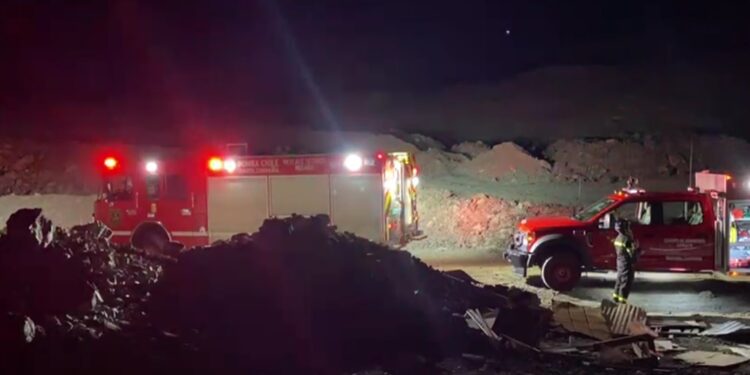 Un grave accidente minero se registró la noche del jueves en la comuna de Copiapó