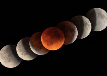 Un eclipse total de Luna inaugura este jueves una cascada histórica de eclipses totales