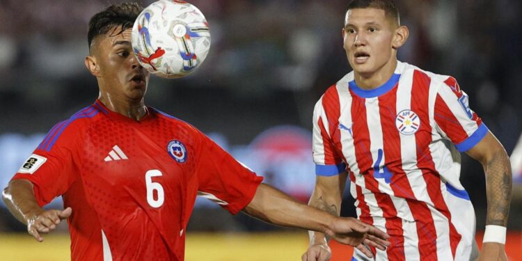 Chile vendió cara su derrota ante Paraguay y queda como exclusivo colista