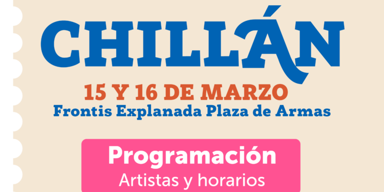 Trenes Culturales Chillán: Revisa los horarios de artistas por día
