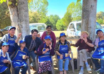 El Carmen: Más de 200 adultos mayores animaron su tradicional “humatón”