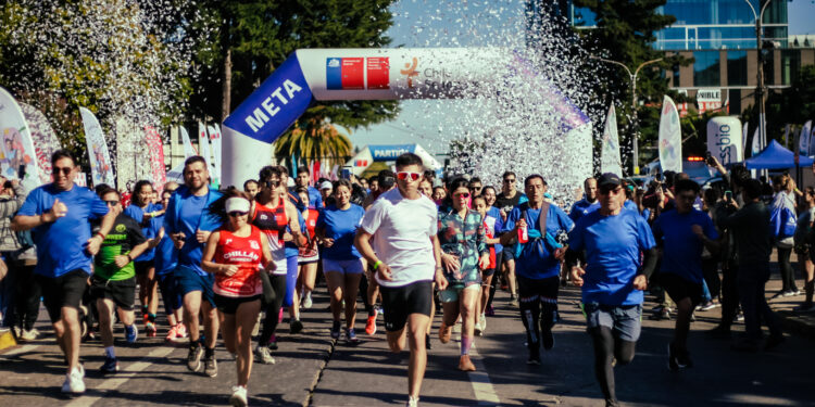 Ñuble se suma a la corrida familiar más grande de Chile para celebrar el Día del Deporte