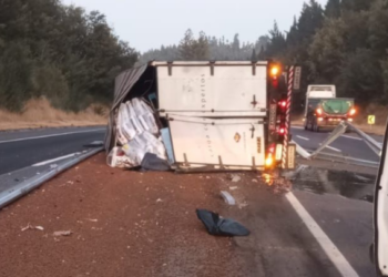 Accidente en Ruta del Itata: tránsito suspendido de Chillán a Concepción