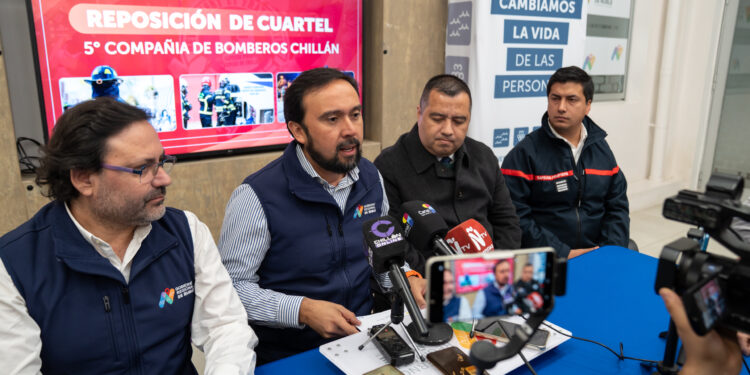 Gobierno Regional abre licitación para nuevo cuartel de la 5° Compañía de Bomberos de Chillán