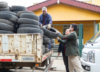 San Ignacio se convierte en el primer municipio de Ñuble en firmar convenio para la gestión sustentable de neumáticos