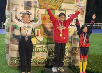 Carmelina presente en el podio de la Súper Liga Sur de patín carrera en Angol