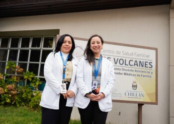 Dos médicas inician su especialización en medicina familiar en el Cesfam Los Volcanes de Chillán