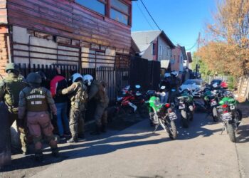 INTERVENCIÓN EN VILLA LAS ALMENDRAS DE CHILLÁN DEJA 2 DETENIDOS 