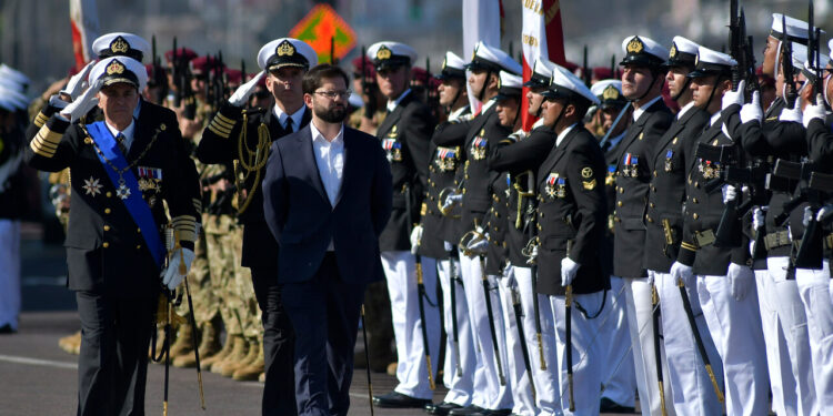 Presidente Boric estvo presente en otro aniversario del combate Naval de Iquique