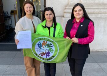 Diputadas Sara Concha y Marta Bravo entregan carta en La Moneda solicitando bono permanente para funcionarios de la APS de Ñuble