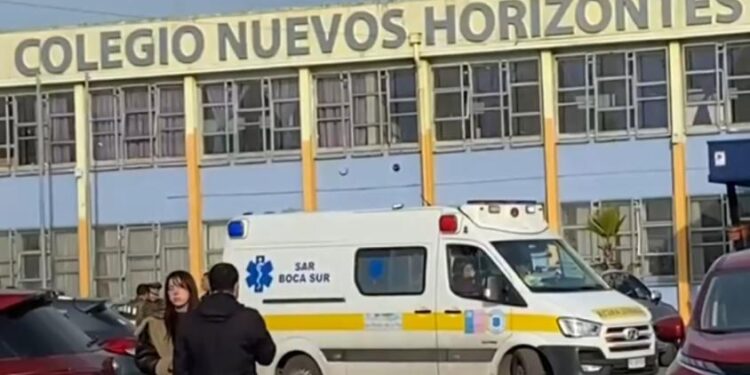 Autoridades llegaron al Bio Bio producto de la balacera que se registró al interior del liceo Nuevos Horizontes de San Pedro de la Paz