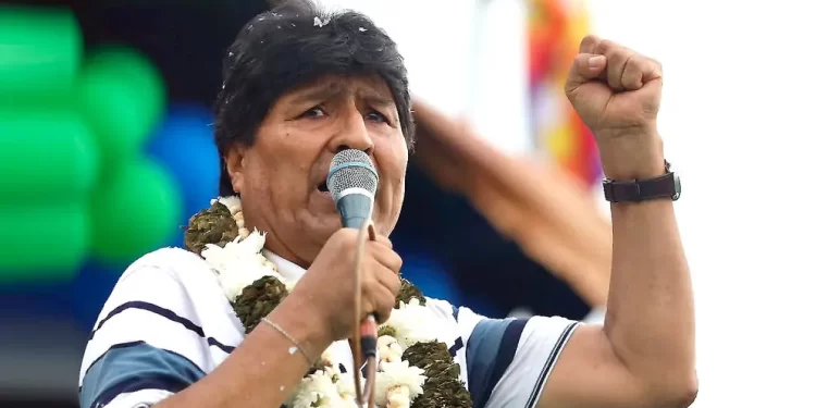 Evo Morales acusa plan de Estados Unidos parea aportillar su posible candidatura