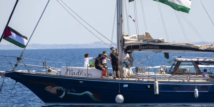 Flotilla de la Libertad denunció a tripulantes del barco de ayuda humanitaria Madleen