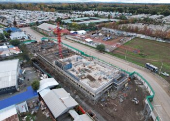 Construcción de Cesfam y SAR Dr. José Durán Trujillo de San Carlos supera el 28% de avance