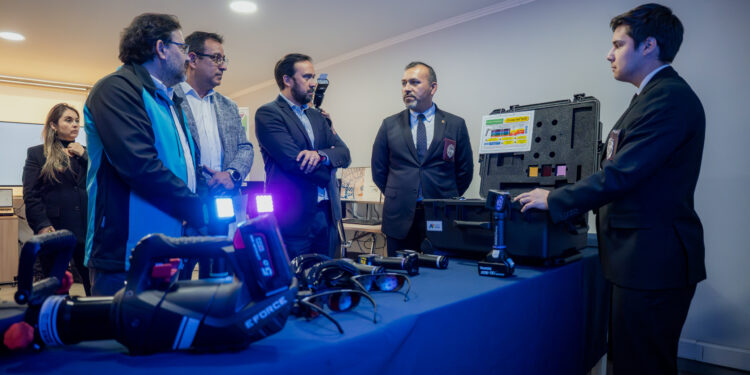 Gobierno Regional reafirma su compromiso con la seguridad al entregar nuevos equipos a la PDI Ñuble