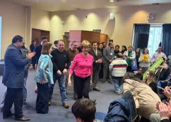 Candidata Presidencial Evelyn Mathei llegó a Chillán hoy Sábado