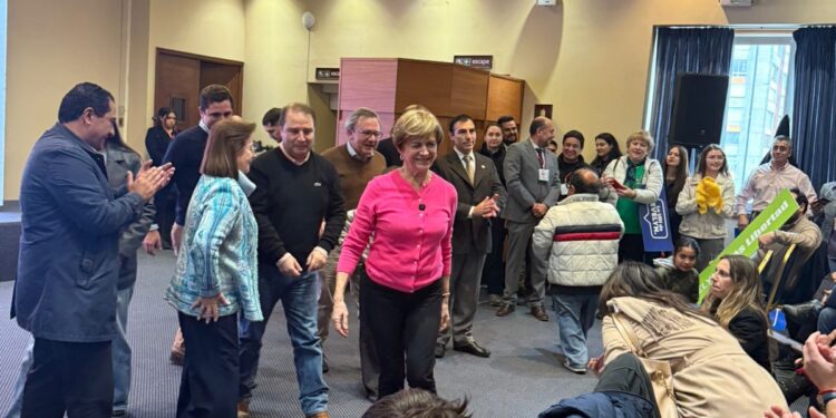 Candidata Presidencial Evelyn Mathei llegó a Chillán hoy Sábado