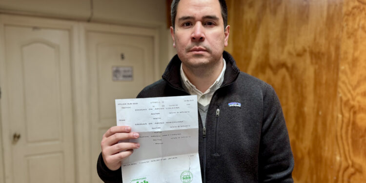 Candidato a diputado por Ñuble se somete a test de drogas y pide a sus contrincantes hacer lo mismo