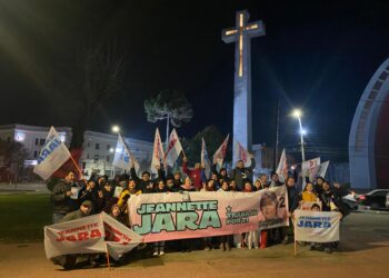 CIERRE DE CAMPAÑA JEANNETTE JARA EN ÑUBLE