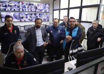 Chillán Viejo lidera en seguridad regional con puesta en marcha de nueva conexión de cámaras de televigilancia