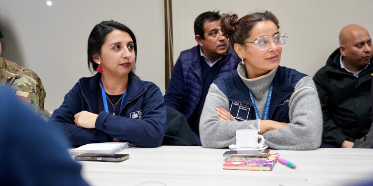 Refuerzan coordinación ante emergencia en borde costero: llamado a evacuar con responsabilidad y mantenerse informados por canales oficiales