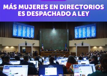 Proyecto Más Mujeres en Directorios es aprobado en el Congreso Nacional y despachado a Ley