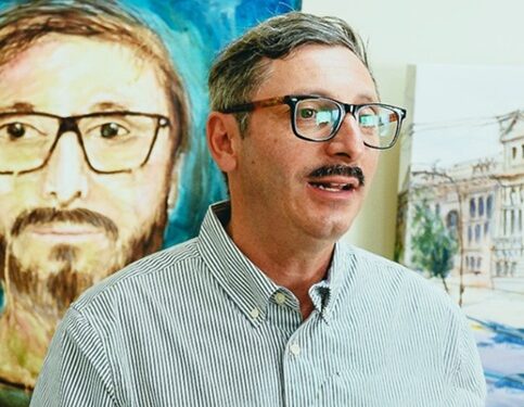 Artista local Christian Zamora revela el alma de la acuarela en la Sala Arte Mercado