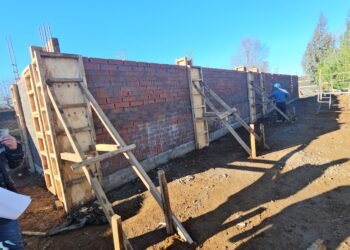 El Carmen: Comenzó la construcción de 6 nuevos camarines para la comuna