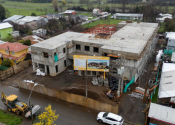 Nuevo Cesfam de Pinto alcanza un 25% de avance en sus obras