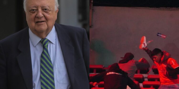 José Antonio Viera-Gallo, confirmó que hay 97 hinchas de la Universidad de Chile detenidos por la policía trasandina