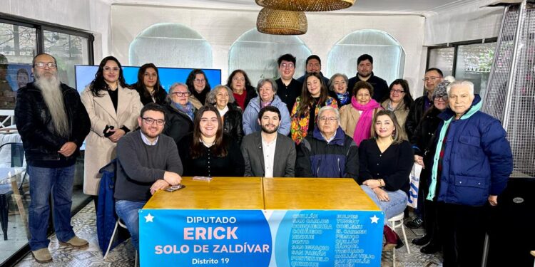 Erick Solo de Zaldívar lanza su candidatura a diputado por Ñuble junto a vecinos, emprendedores y organizaciones sociales