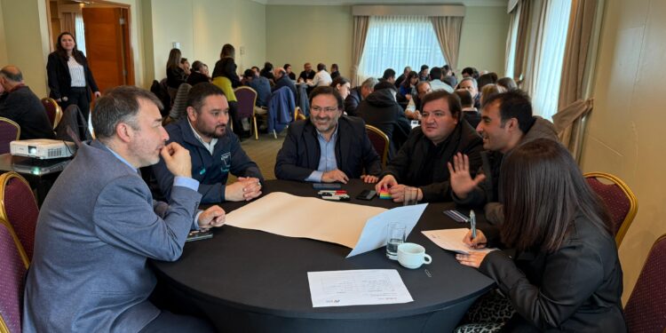 Ñuble avanza hacia la movilidad eléctrica con taller que reunió a autoridades y gremios