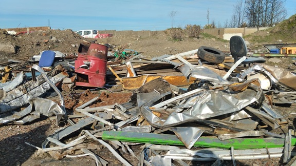 Fiscalizan y sancionarán a vertederos ilegales operando en la ribera del río Chillán