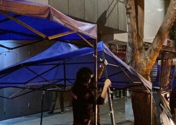 Carabineros y Seguridad Pública Municipal de Chillán desalojaron a numerosos comerciantes ambulantes