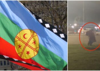 PDI; Detiene a Acusado de sustraer bandera Mapuche en Chillán
