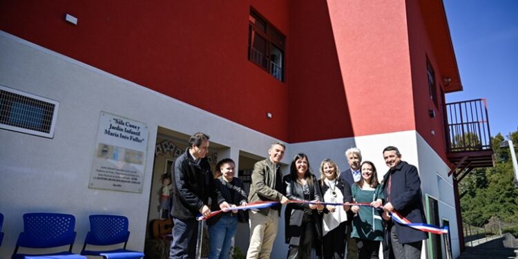 Inauguran moderna infraestructura en sala cuna y jardín infantil María Inés Fuller