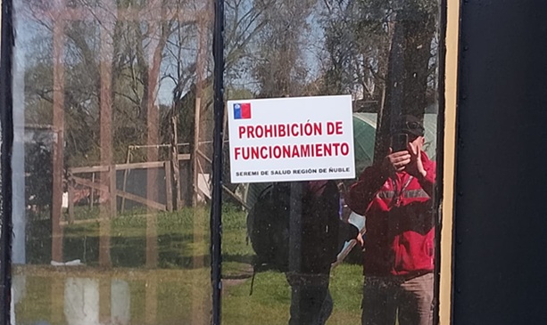 El director de Seguridad indicó que en el lugar pudieron constatar eventuales incumplimientos a las normativas que rigen este tipo de establecimientos.