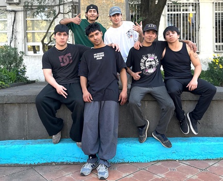 La pasión por el parkour sigue creciendo en “Espacio Recreativo Lantaño” de Chillán